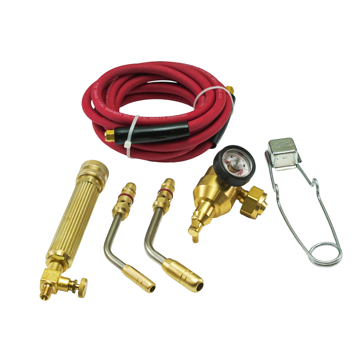 AeroTorch Air/Acetylene Torch Kit with regulator, hoses, tips, and igniter